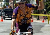 Lion Sid Harrell at Bike MS