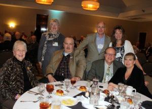 Apex Lions at 2017 Mid-Winter Convention. Back row (l to r): Lion Pat Nemmers, Lions Tony & Debbie Gravanda. Front row (l to r): Lions Barbara & Wanye Faber, Lions John & Joe'l Lynde