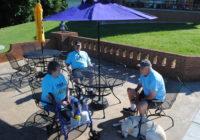 New Patio Furniture at Camp Dogwood donated by Apex Lions Club