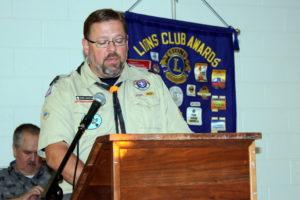 Troop 209 Scout Master Byron Shaefer