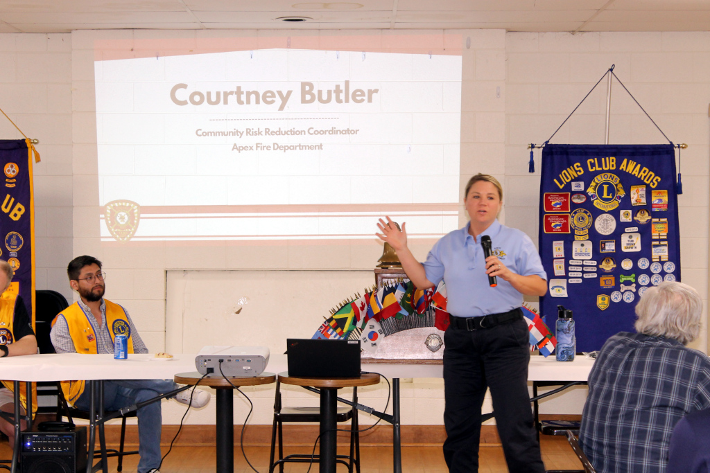 Courtney Butler, Apex Community Risk Reduction Coordinator