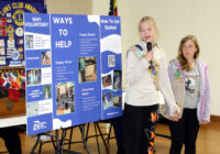 Girlscouts presenting