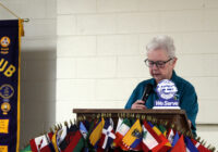 Maggie Crisafi presenting